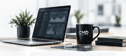 Operational dashboard on laptop
